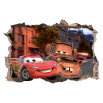 Adhesivos 3d agujero pared disney cars 2